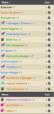 Decklist